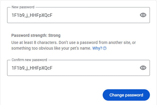 Use Strong Password
