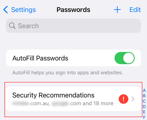 Security Recommendations
