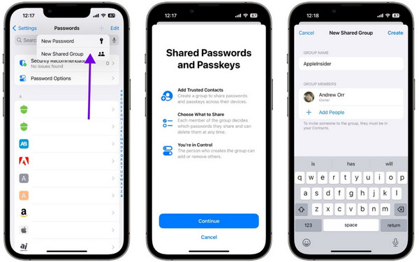 Share Password Family