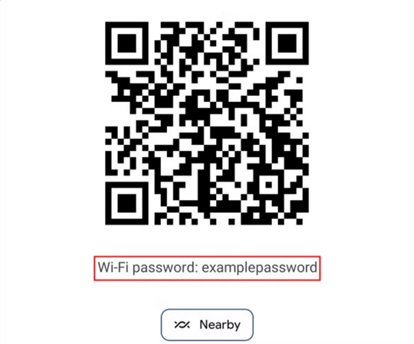 Password WiFi QR Android
