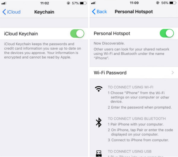 Portachiavi Hotspot personale