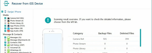 Återställ från iTunes
