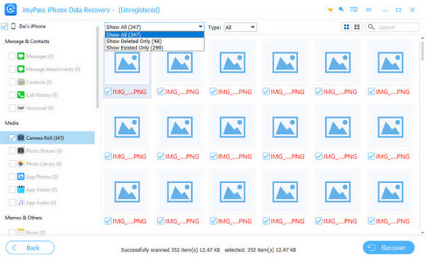 Pulihkan Data yang Terhapus