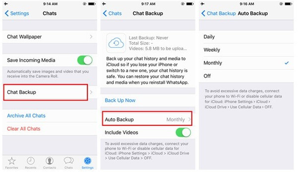 Автоматическое резервное копирование IOS