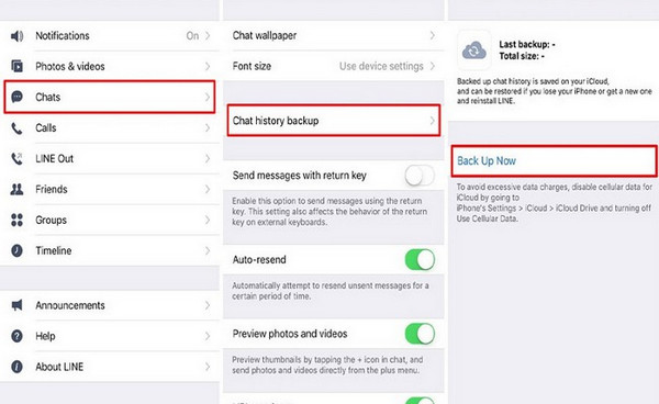 Pulse el botón Copia de seguridad ahora