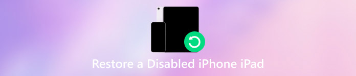Restore a Disabled iPhone iPad