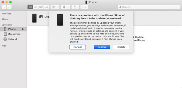 Restore iPhone With Itunes