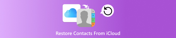 Palauta yhteystiedot iCloudista