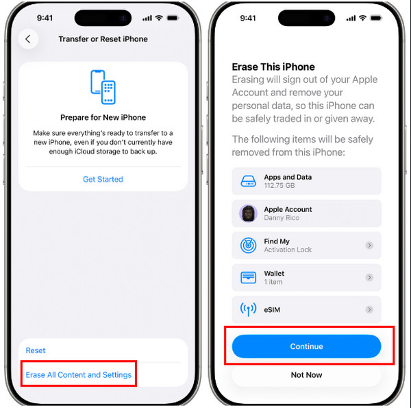 Ketik Butang Teruskan