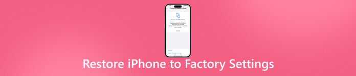 Obnovte iPhone do továrního nastavení