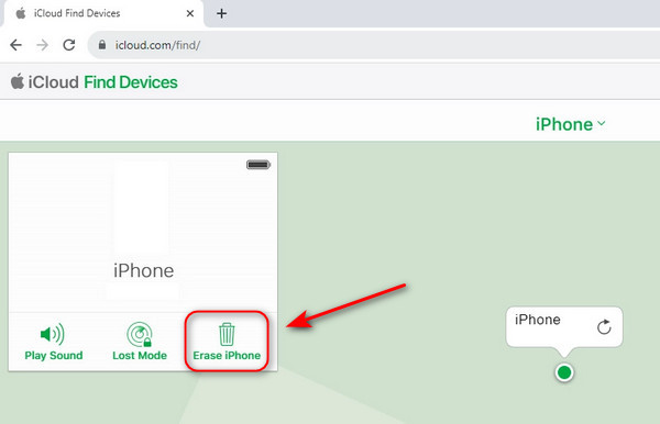 Použít iCloud k tovární obnově