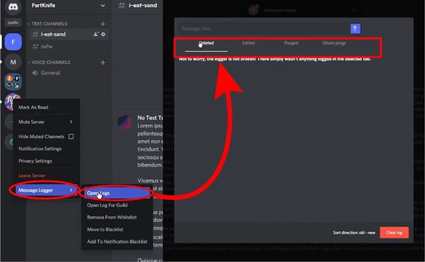 Deleted Tab