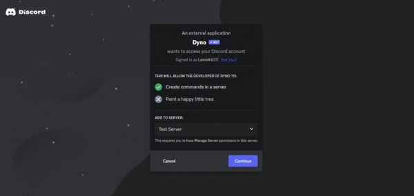 Select Server Dyno