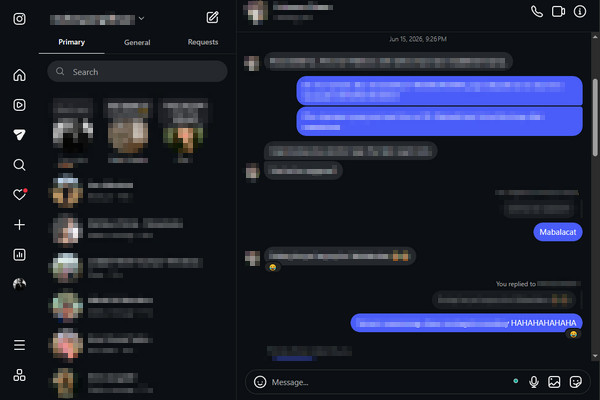 Zkontrolovat účet na jiném zařízení
