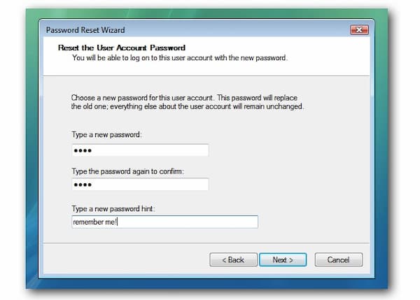 Ohjattu salasanan palautustoiminto