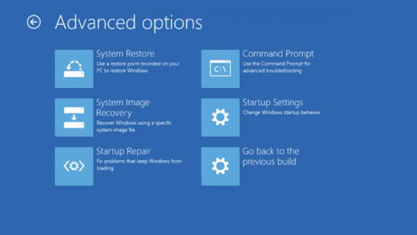 Startup reparation windows 10 inloggningsskärm tom