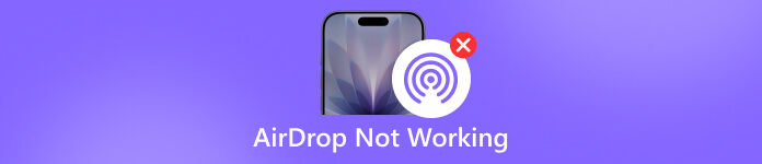 AirDrop이 작동하지 않습니다