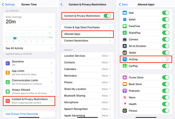 Ayarlar Uygulamasını Kullanma