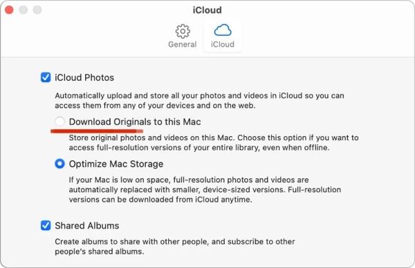 iCloud-Fotos (Mac)