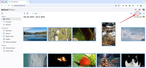 Tải xuống iCloud.com