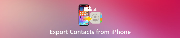 Exportar contatos do iPhone