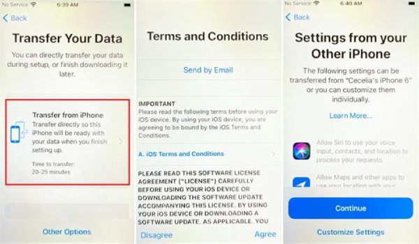 iPhone Verilerini Aktar