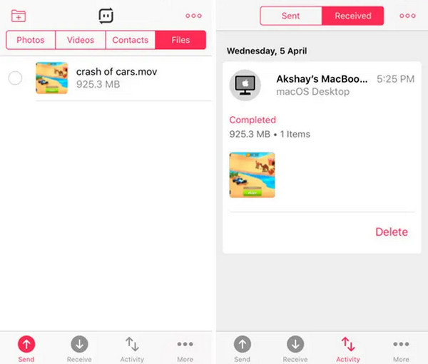 Aplikacija Pošalji bilo gdje za iOS