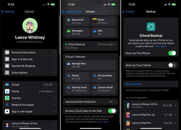 Sauvegarder l'iPhone