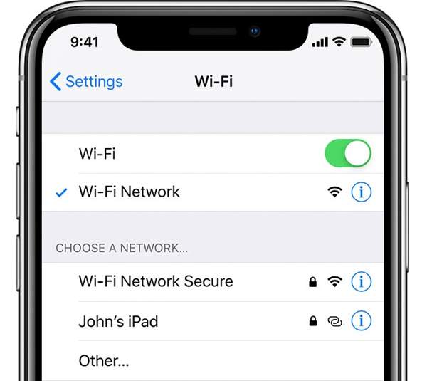 iPhone Wifi