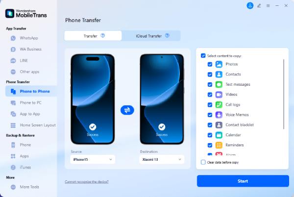 Wondershare Mobiletrans