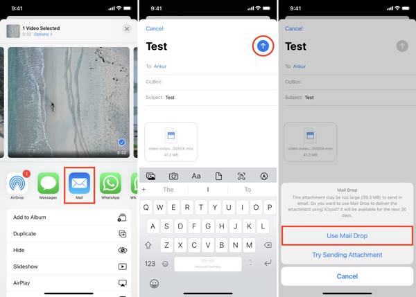 Video di consegna della posta