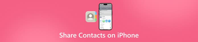 Κοινή χρήση επαφών στο iPhone