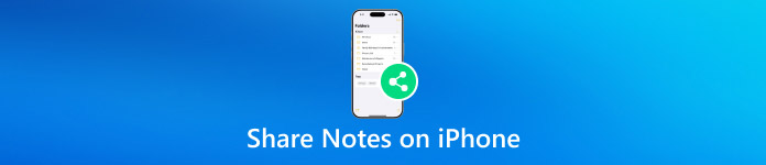 مشاركة الملاحظات على iPhone