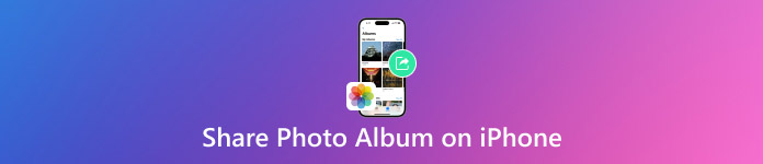 Deel fotoalbum op iPhone