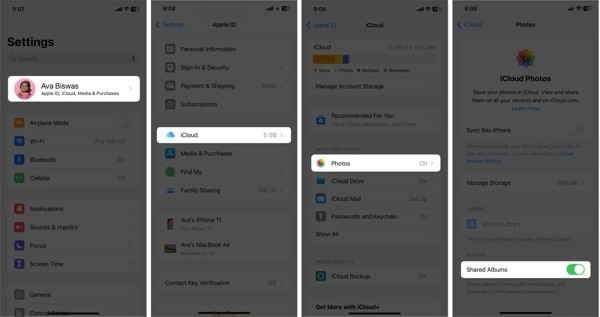 Schakel Gedeeld Album in
