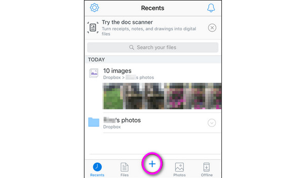 Μεταφορά αρχείων iPhone Mac Universal Dropbox