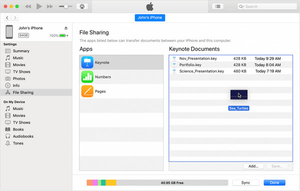 Archivo de iTunes