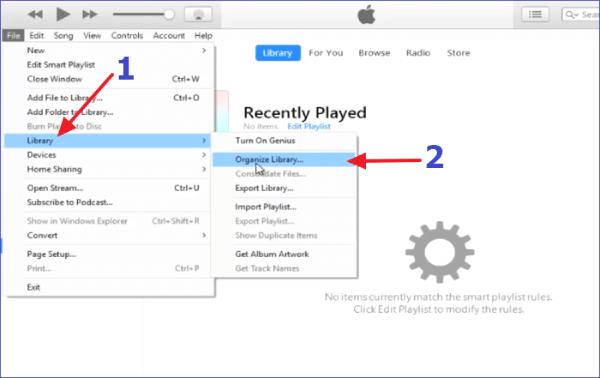 라이브러리 아이튠즈 정리