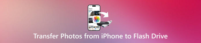 Trasferisci foto da iPhone a unità flash