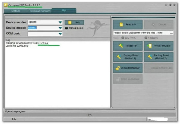 Инструмент Octoplus FRP — альтернатива инструменту All In One FRP Bypass Tool
