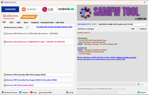 Pilih Model Atau Jenama Android