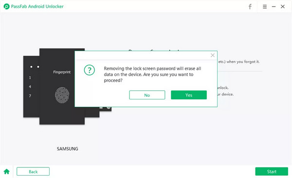 Unlocker של PassFab Android
