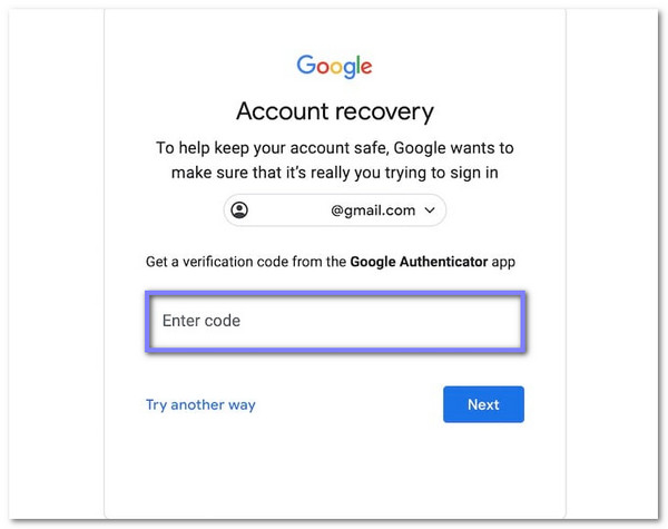 Utilice la recuperación de cuenta de Google