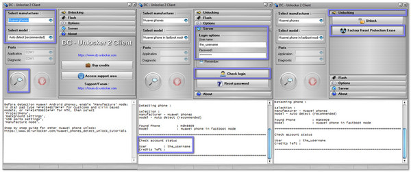 DC Unlocker Bypass Huawei Frp With Computer