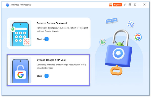 Open The Option Called Bypass Google Frp Lock