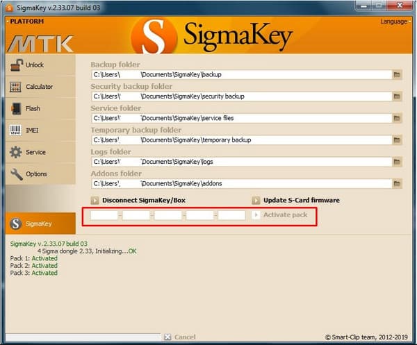 Sigmakey