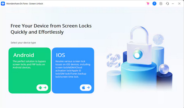 Haz clic en el botón Android