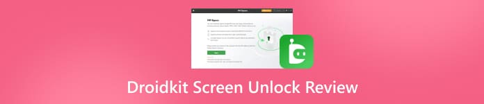 Análise do desbloqueio de tela do DroidKit
