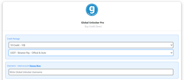 购买 Global Unlocker Pro