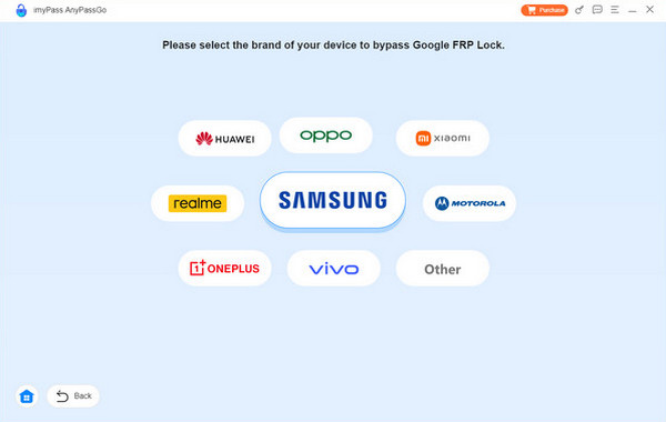 Vyberte značku Android